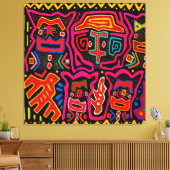 Shaman Demon Spirits and Dreams Canvas Afdruk (Insitu (Woonkamer))