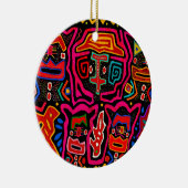 Shaman Demon Spirits and Dreams Keramisch Ornament (Rechts)