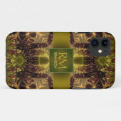 Shaman DMT Monogram aangepast casemaat Case-Mate iPhone Case (Achterkant (horizontaal))