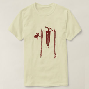 Shaman- en gedistilleerde hulplijnen t-shirt
