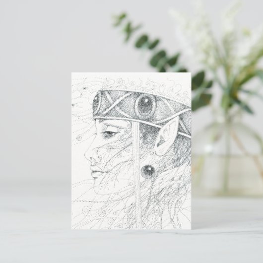 Shaman-engelgids Briefkaart (Staand voorkant)