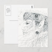 Shaman-engelgids Briefkaart (Voorkant / Achterkant)