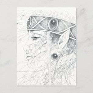 Shaman-engelgids Briefkaart