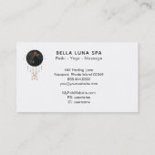 ** Shaman Kosmische Maan + Universum Visitekaartje (Achterkant)