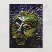 Shaman Mask Briefkaart (Voorkant)