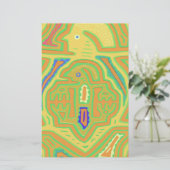 Shaman met kind briefpapier (Staand voorkant)