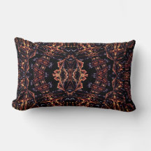 Shaman Mind Abstract Art Throw Cushion