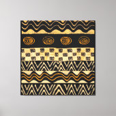 Shaman-ontwerp van Afrikaanse stammen Canvas Afdruk (Voorkant)
