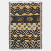 Shaman-ontwerp van Afrikaanse stammen Deken (Voorkant Verticaal)