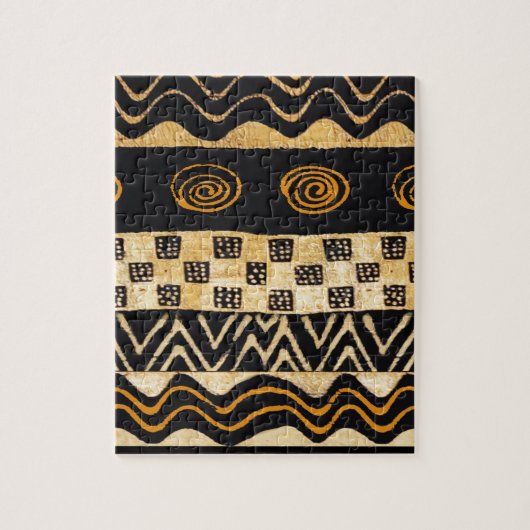 Shaman-ontwerp van Afrikaanse stammen Legpuzzel (Verticaal)