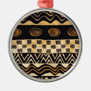 Shaman-ontwerp van Afrikaanse stammen Metalen Ornament