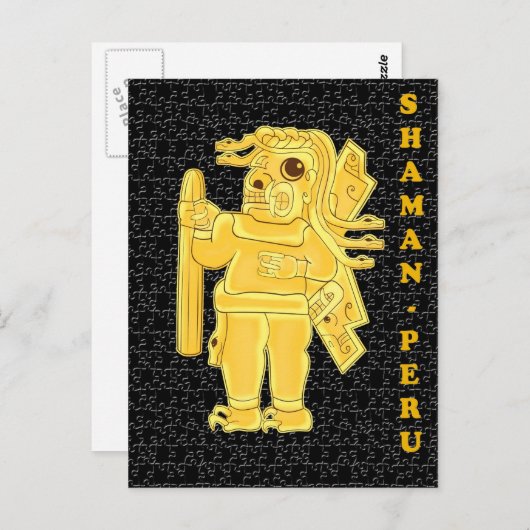 SHAMAN-PERU BRIEFKAART (Voorkant / Achterkant)
