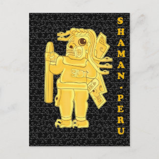 SHAMAN-PERU BRIEFKAART