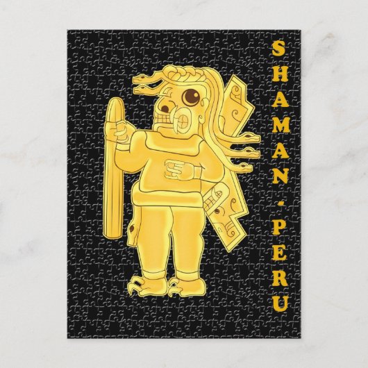 SHAMAN-PERU BRIEFKAART (Voorkant)