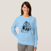 Shaman Petroglyph - Coso Range, California T-Shirt (Voorkant volledig)