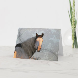 Shaman Petroglyphs & Feather WildCards Bedankkaart