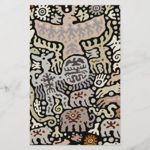 Shaman Peyote Ritual Briefpapier