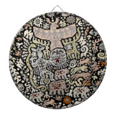 Shaman Peyote Ritual Dartbord (Voorkant)