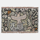 Shaman Peyote Ritual Deken (Voorkant)