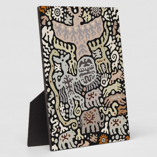 Shaman Peyote Ritual Fotoplaat (Zijkant)