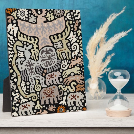 Shaman Peyote Ritual Fotoplaat (Zijkant)