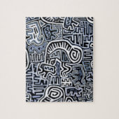 Shaman Peyote Ritual Mola Legpuzzel (Verticaal)