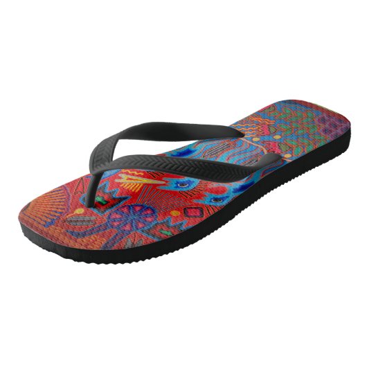 Shaman Peyote Ritual Teenslippers (Schuin)