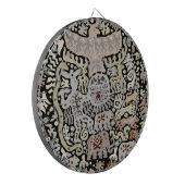 Shaman Peyote-ritueel Dartbord (Voorkant Links)