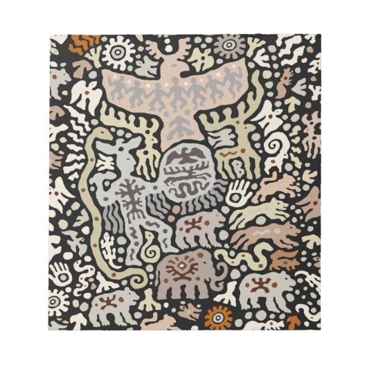 Shaman Peyote-ritueel Notitieblok (Voorkant)