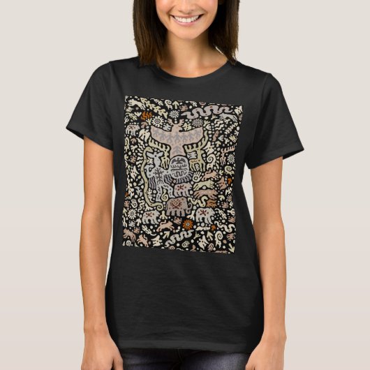 Shaman Peyote-ritueel T-shirt (Voorkant)