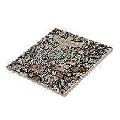 Shaman Peyote-ritueel Tegeltje (Zijkant)