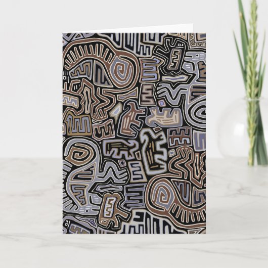 Shaman Peyote Serpent Ritual Spirits Kaart (Voorkant)