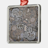 Shaman Peyote Serpent Ritual Spirits Metalen Ornament (Links)