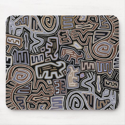 Shaman Peyote Serpent Ritual Spirits Muismat (Voorkant)