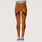 Shaman Peyote Visie Leggings (Voorkant)