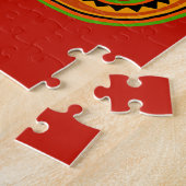 Shaman Peyote Visioen Legpuzzel (Zijkant)