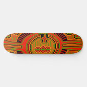 Shaman Peyote Visioen Persoonlijk Skateboard (Horizontaal)