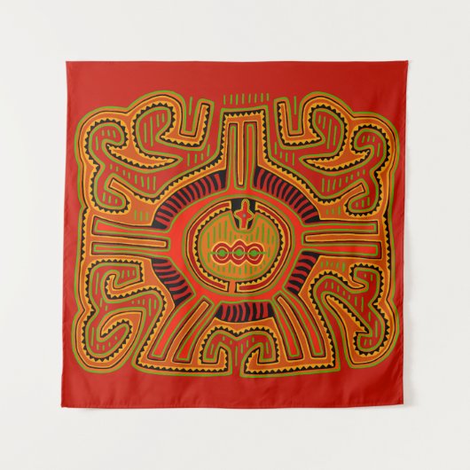 Shaman Peyote Visioen Wandkleed (Voorkant)