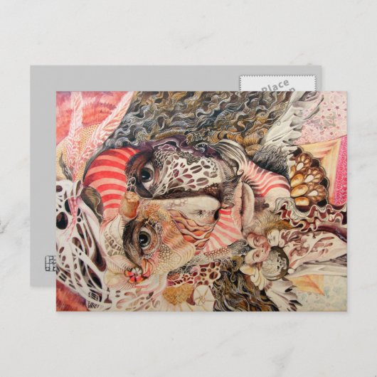 SHAMAN PORTRAIT BRIEFKAART (Voorkant / Achterkant)