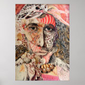 Shaman Portrait Poster (Voorkant)