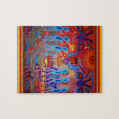 Shaman Ritual Huichol Legpuzzel (Horizontaal)