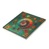 Shaman Serpent Ritual Tegeltje (Zijkant)