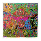 Shaman Spirits Tegel Tegeltje (Voorkant)