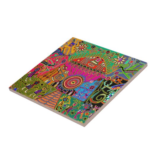 Shaman Spirits Tegel Tegeltje (Zijkant)