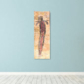 Shaman Talking Canyons, New Mexico Canvas Afdruk (Insitu (Houten vloer))