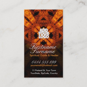 Shaman Tree Spirit met Logo Visitekaartjes