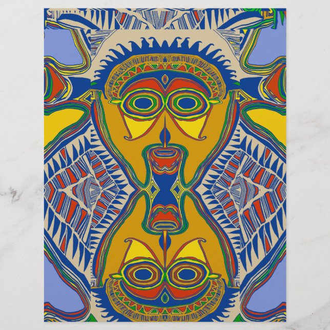 Shaman Tribal Mask (Voorkant)