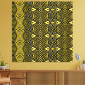 Shaman Tribal Shield Canvas Afdruk (Insitu (Woonkamer))