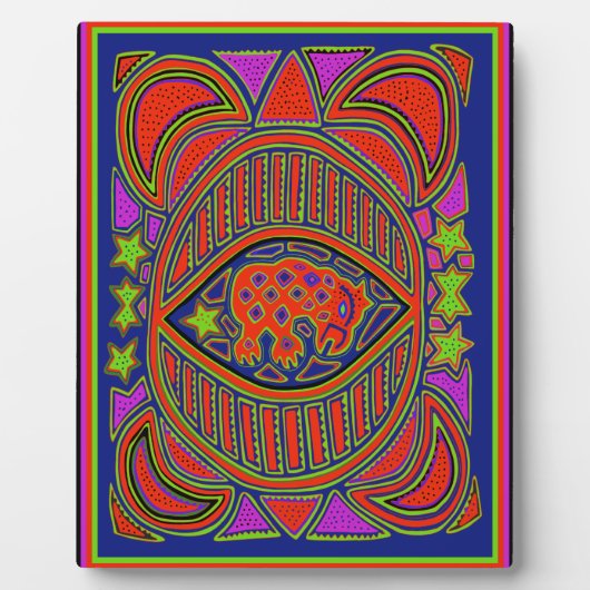 Shaman Turtle Spirit Fotoplaat (Voorkant)