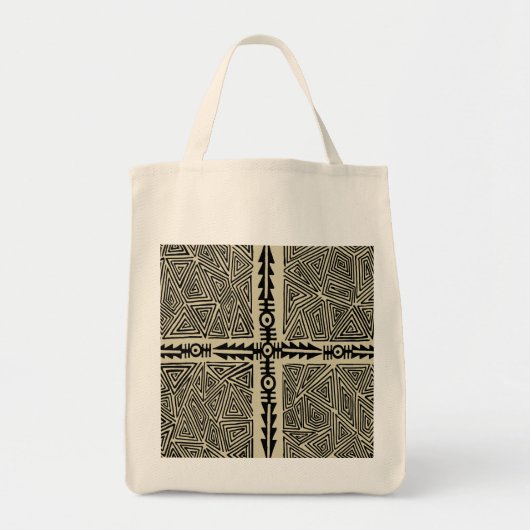 Shaman VooDoo Kaart Tote Bag (Voorkant)